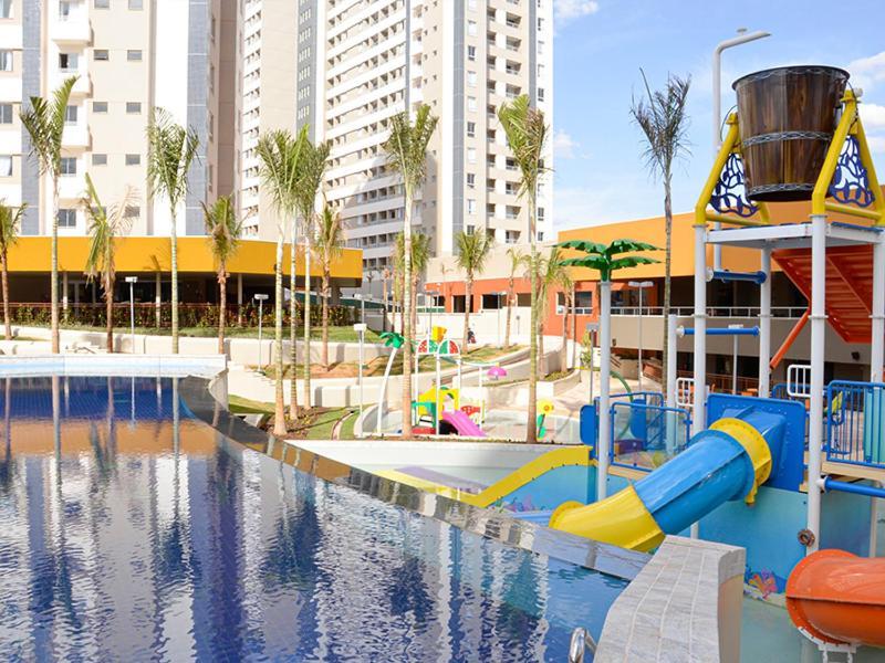 Solar Das Aguas Park Resort - Proximo Ao Thermas Dos Laranjais Олимпия Экстерьер фото