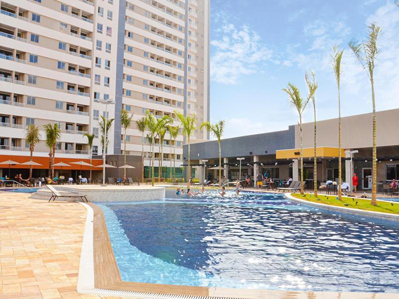 Solar Das Aguas Park Resort - Proximo Ao Thermas Dos Laranjais Олимпия Экстерьер фото